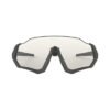 Flight Jacket Steel / Clear & Black Iridium Photochromic